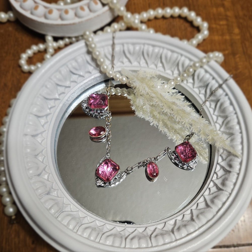 Vintage Art Deco Necklace - Picture 1 of 7